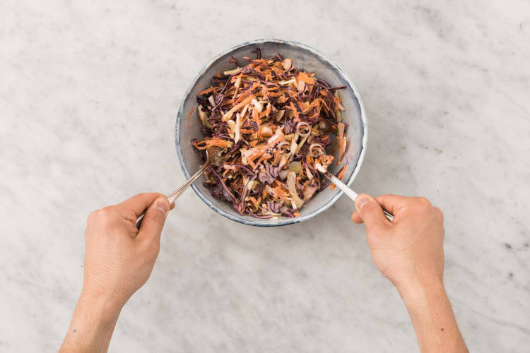 Make the Coleslaw