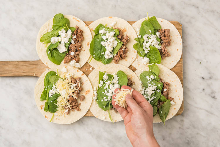 ASSEMBLE QUESADILLAS