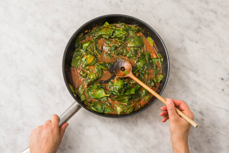 Add the Spinach