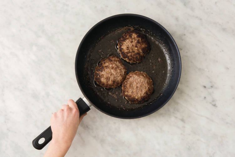 COOK THE PATTIES