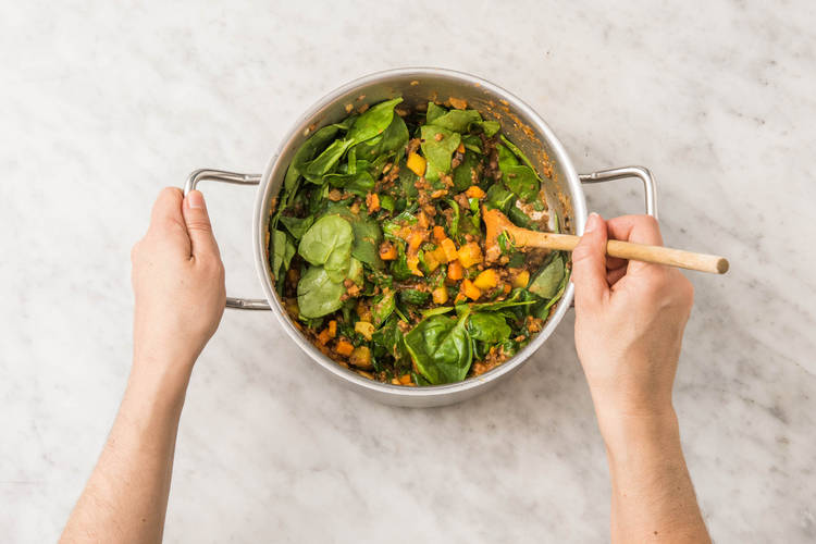 Add the Lentils