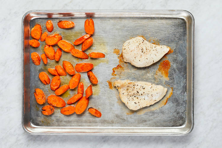 Roast Chicken and Carrots