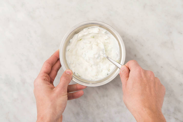 MAKE THE CUCUMBER RAITA