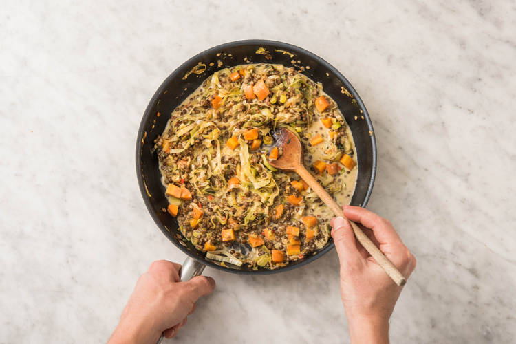 Add the Lentils