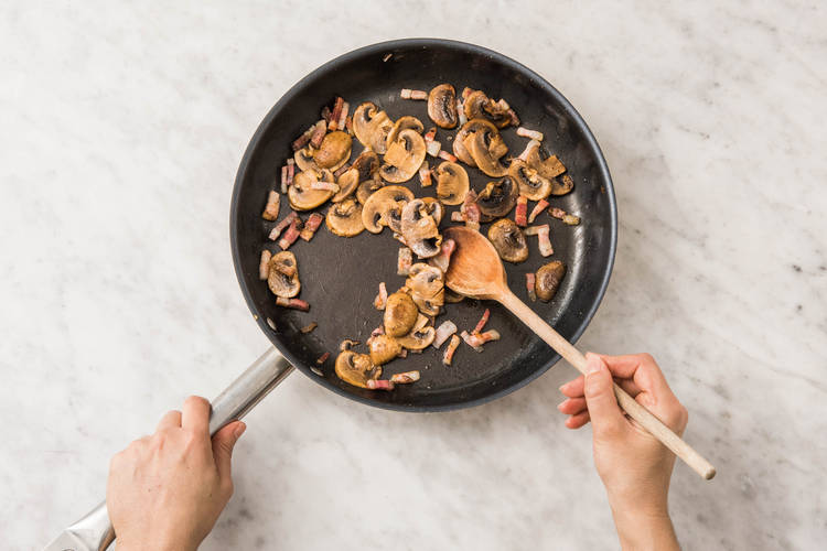 Cook the Mushrooms