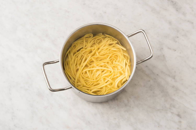 Verse tagliatelle koken