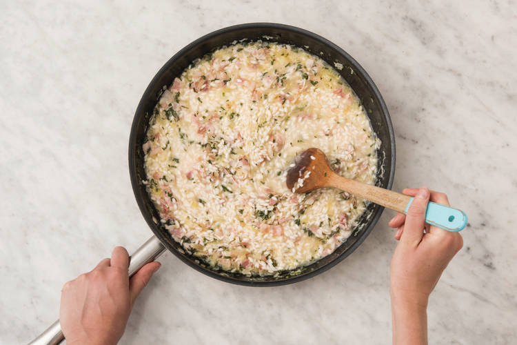 MAKE THE RISOTTO