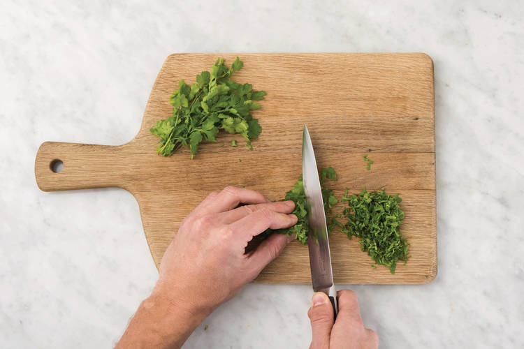 prep coriander