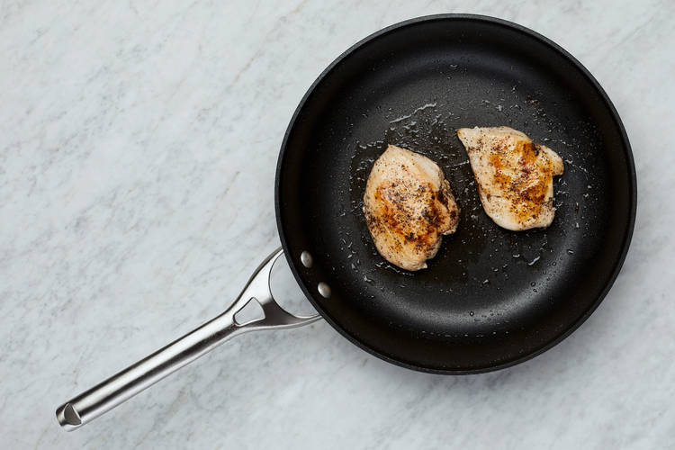 Cook Chicken and Sauce