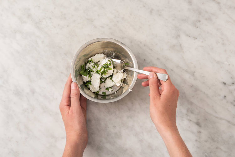 MAKE HERBED GOAT CHEESE