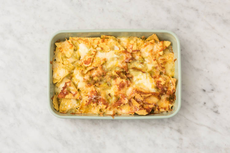 Nacho-bake grillen