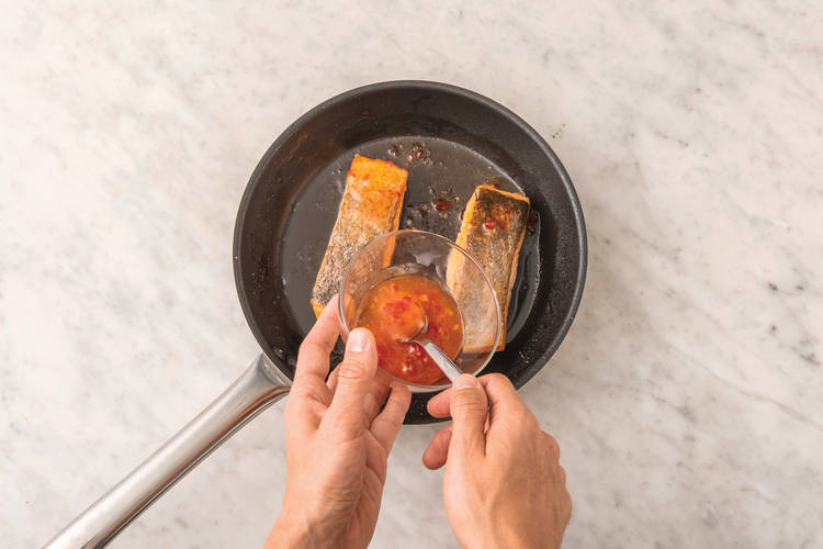COOK THE SALMON