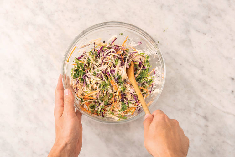 DRESS THE SLAW