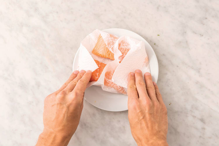 Prep salmon