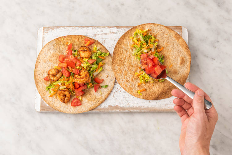 Build the Tostadas