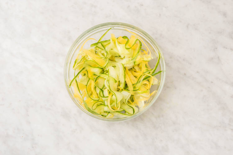 Préparer la salade aigre-douce