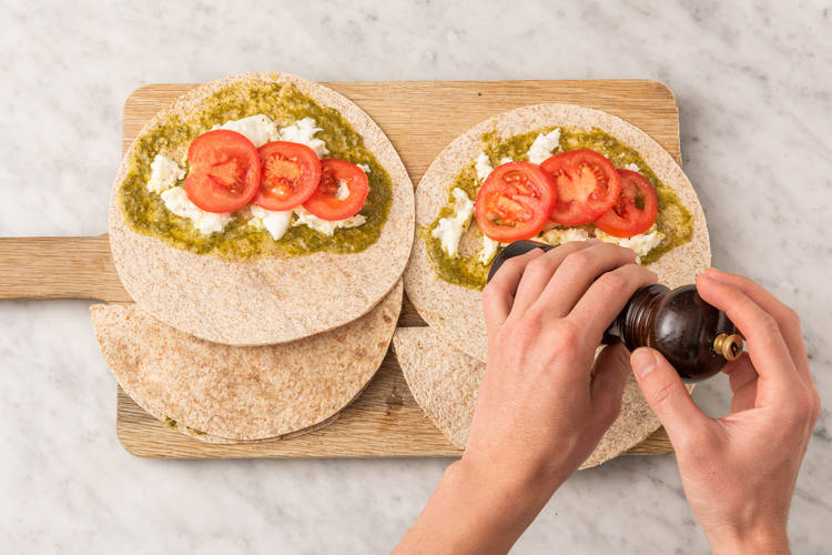 Make the Quesadillas