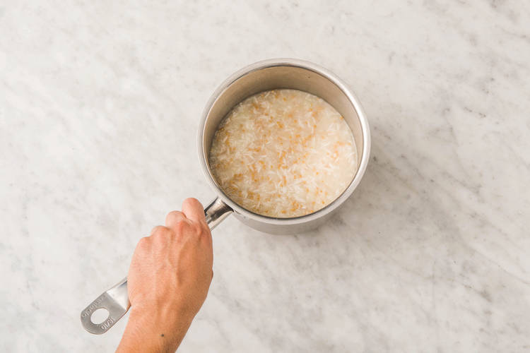 Boil the rice