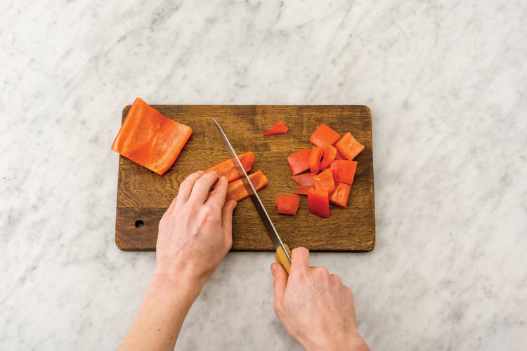 Prep the veggies