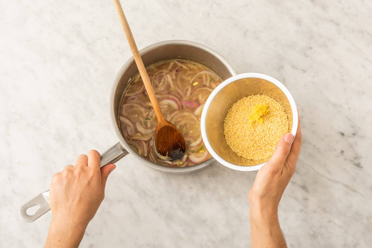 Cook the Bulgur