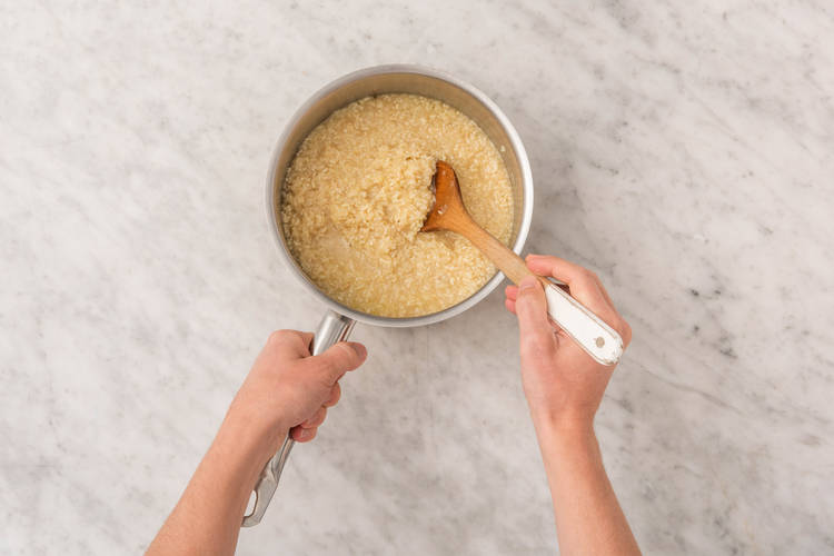 Risotto zubereiten