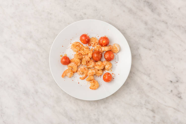 Garnelen abschmecken