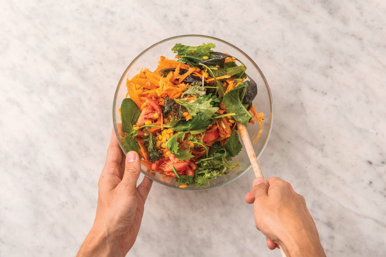 MAKE THE SALAD
