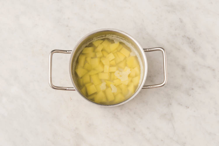 Cook the potato