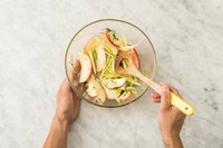 Salade maken