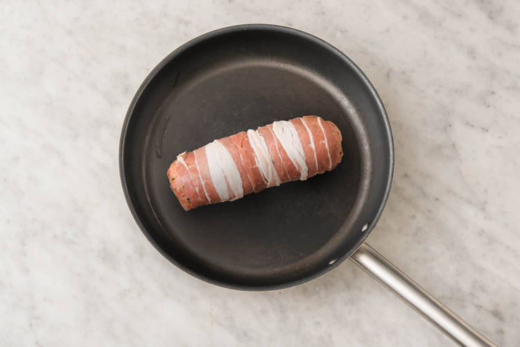 Falschen Hasen anbraten