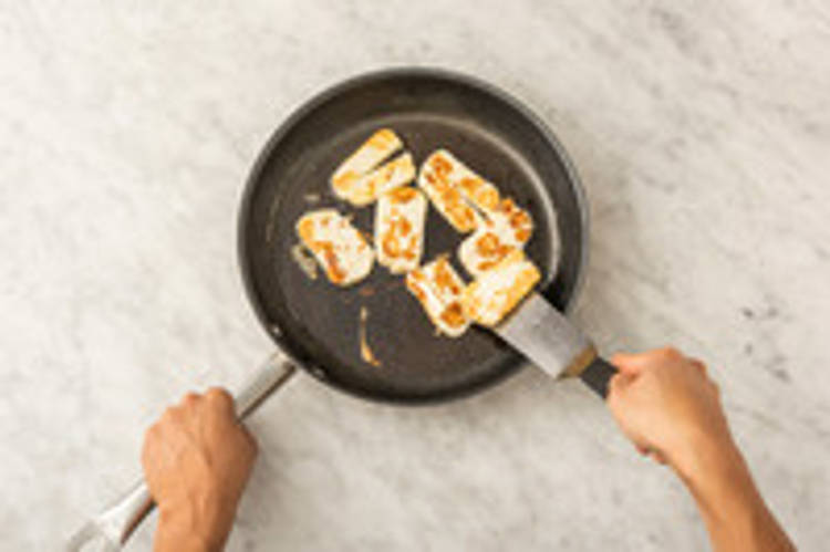 Halloumi bakken