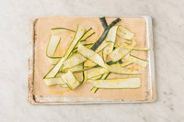 Courgette roosteren
