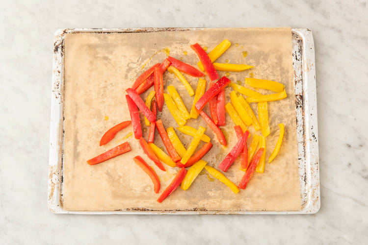 Paprika backen