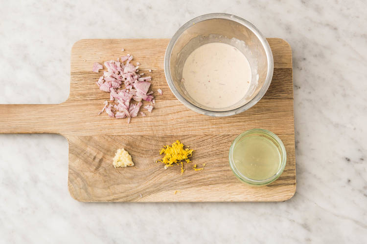 PREP & MAKE CEASAR DRESSING