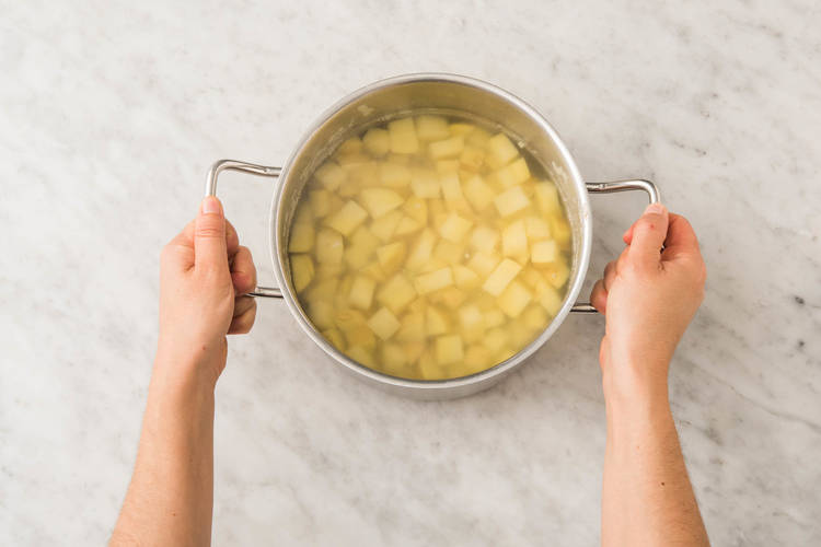 BOIL POTATOES