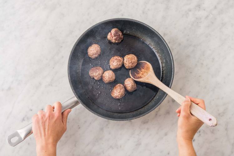 Fry the Meatballs
