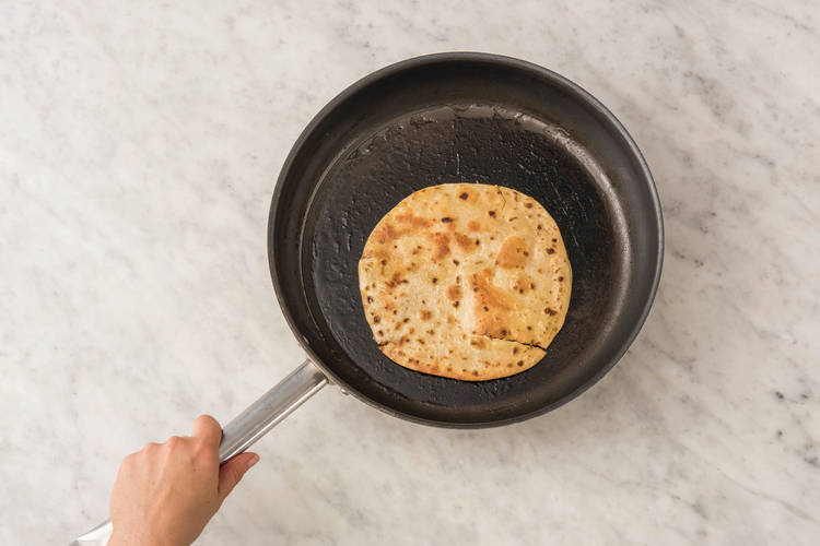 HEAT THE CHAPATI WRAPS
