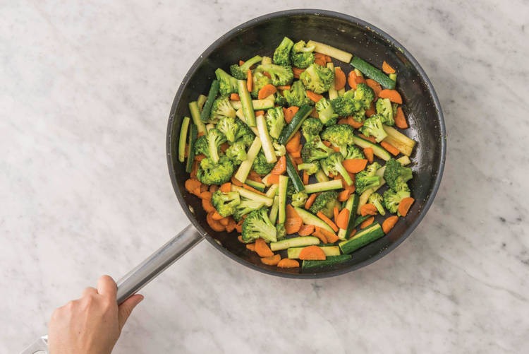 COOK THE VEGGIES