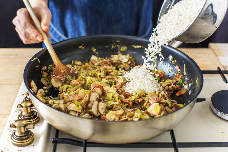 Add the Rice