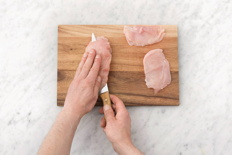 prepare the chicken