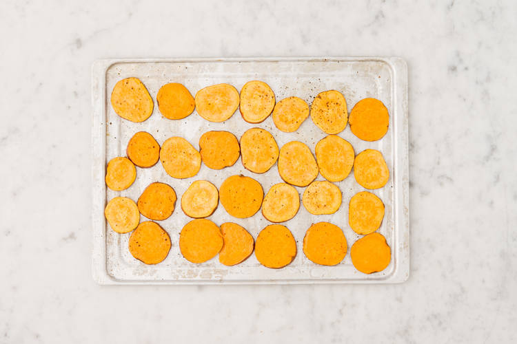 BROIL SWEET POTATOES