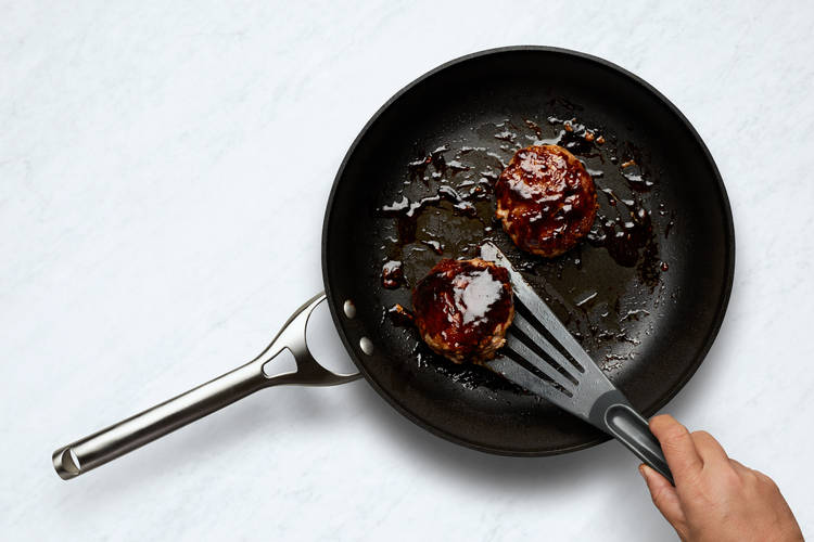 Cook and Glaze Patties