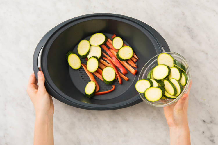 VAROMA-GEMÜSE VORBEREITEN