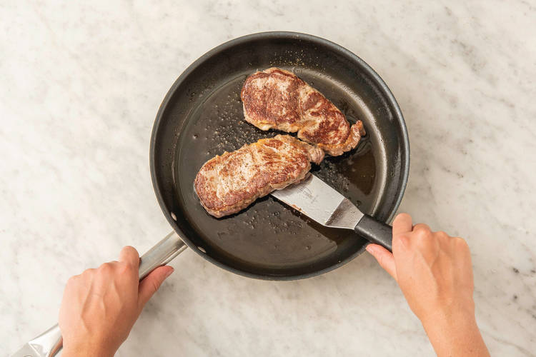 COOK THE BEEF
