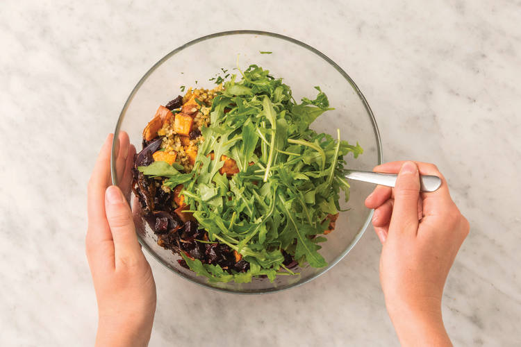 MAKE THE SALAD
