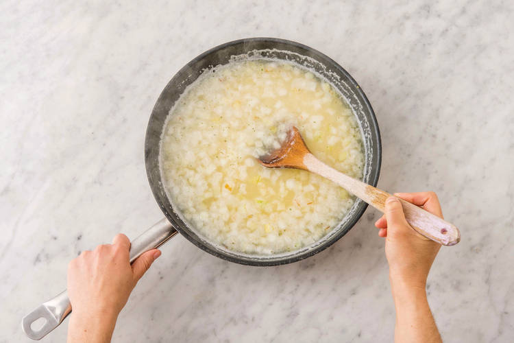 start risotto