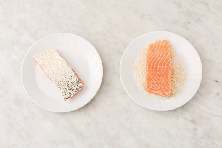 PREP THE SALMON