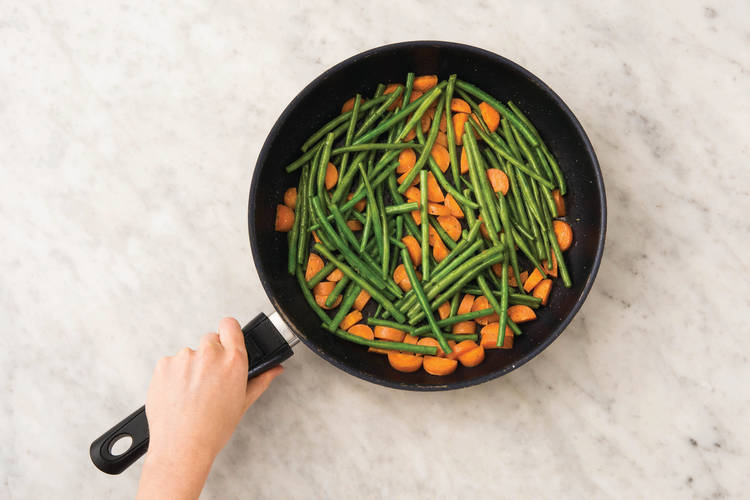 COOK THE VEGETABLES