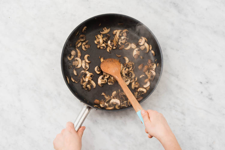 Cook the Mushrooms