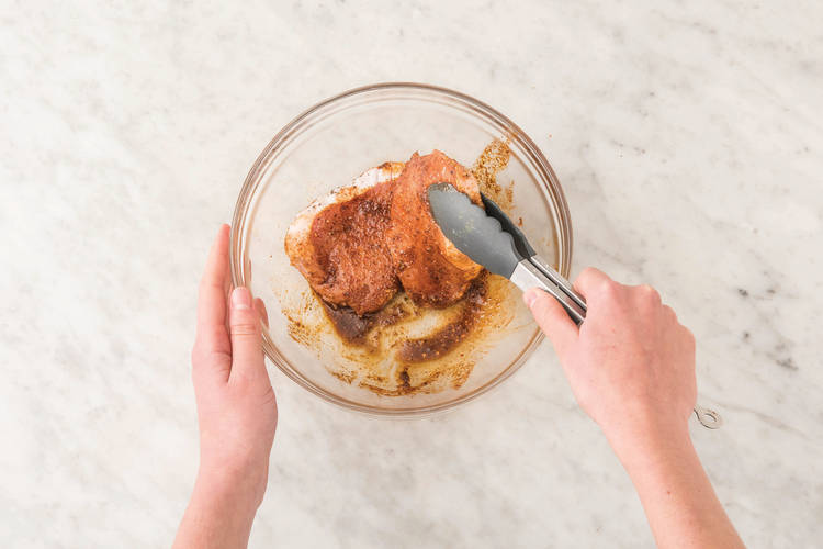 flavour the pork